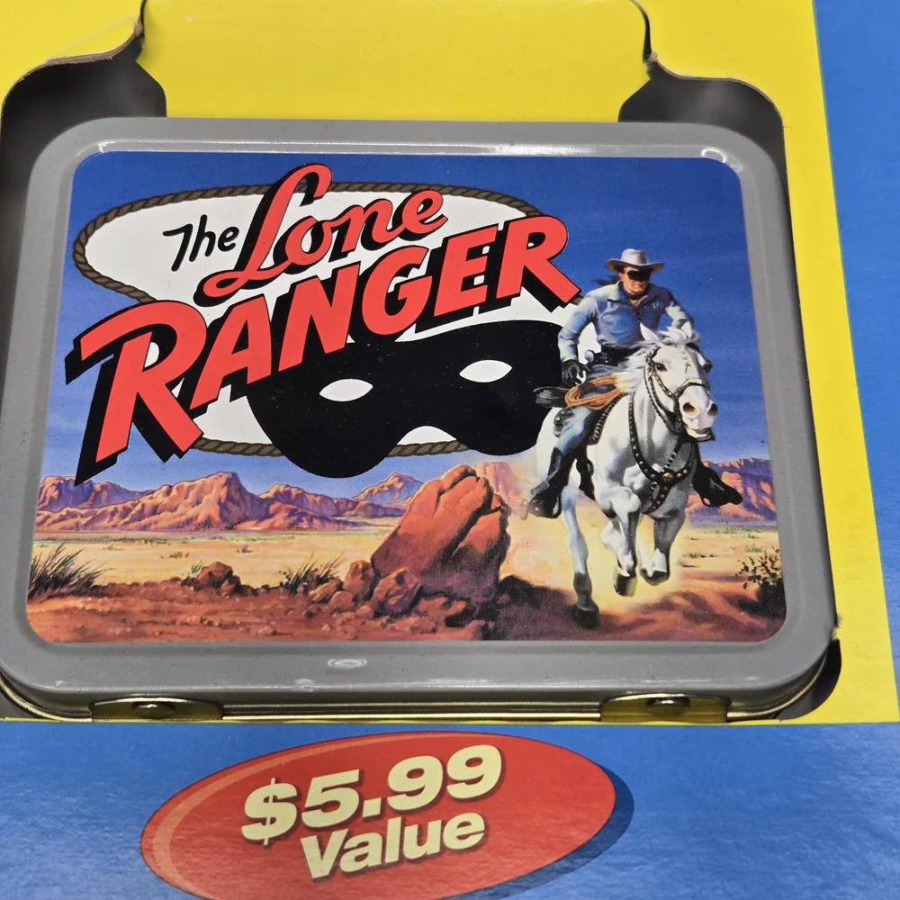 The Lone Ranger Miniature Lunch Box Cheerios 60th Anniversary 2001 General Mills
